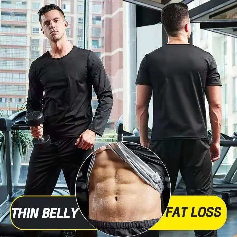 Bộ đồ Xông Hơi cho nam giới, thích hợp cho phòng Tập Gym thể dục, tập luyện thể dục, chạy bộ, Yoga, đạp xe 1