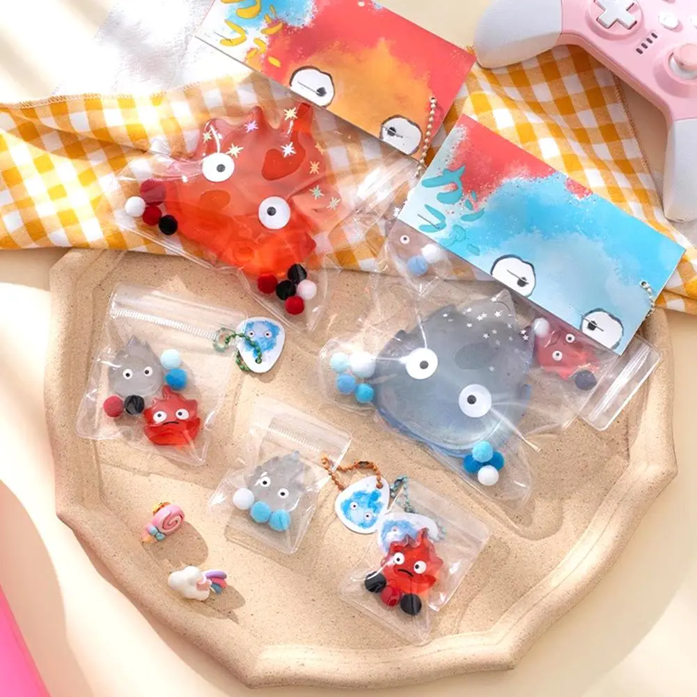 Calcifer From Howl's Moving Castle Series Taba Squishy Stress Relief Toys