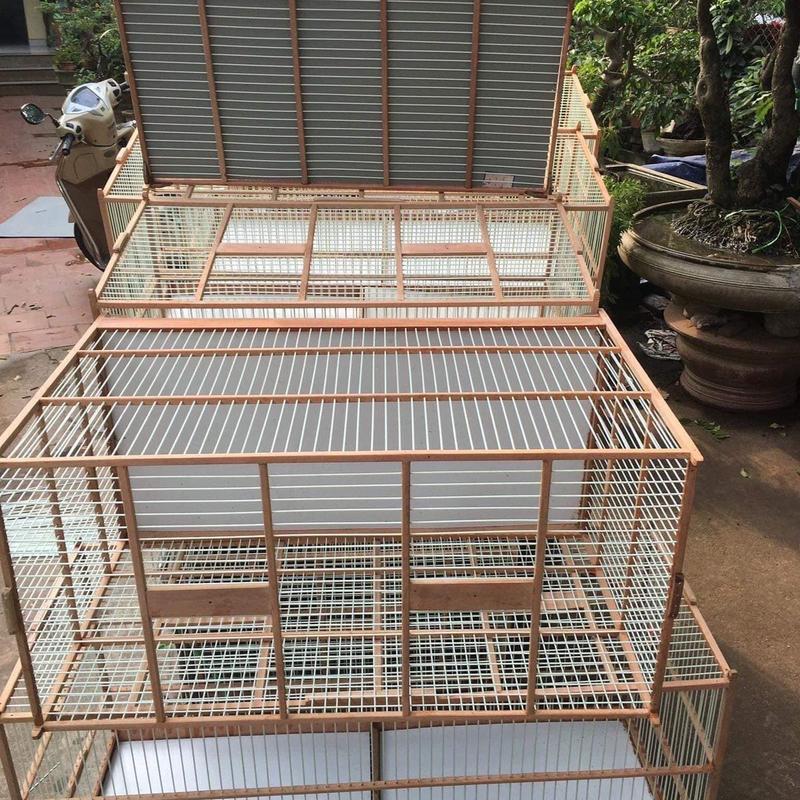 KHUNG LỒNG TẬP LỰC MÀO GỖ NAM CÁP QUANG  60 và 80 , 1M TỰ LẮP RÁP SIÊU BỀN, ĐẸP ( GIÁ RẺ )