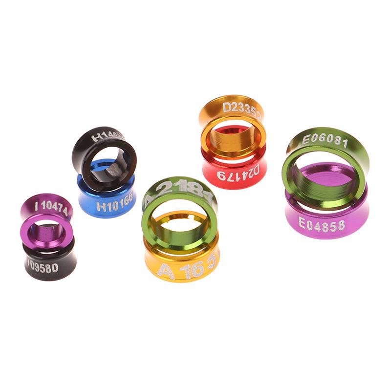 Product Introduction of 10Pcs Aluminum Parrot Leg Rings Pigeon Foot Rings Bird Parrot Feeding Identification Outdoor Flying Training Tools Bird Supplies 14