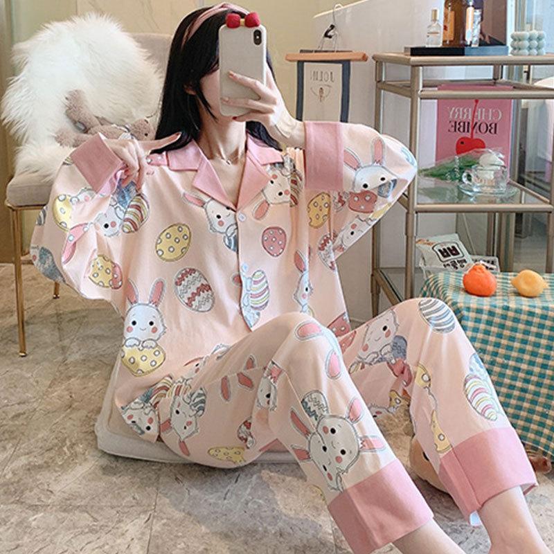 Đồ Bộ bầu -  sau sinh ( Thỏ Trứng + Bông Mặt Trời ) cho con bú - chất liệu coton - mềm - mịn 3