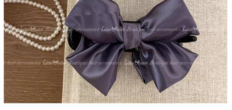Product Introduction of French High-quality Ball Head Grip 2024 New Bow Hairpin Female Shark Head Clip Jewelry 11