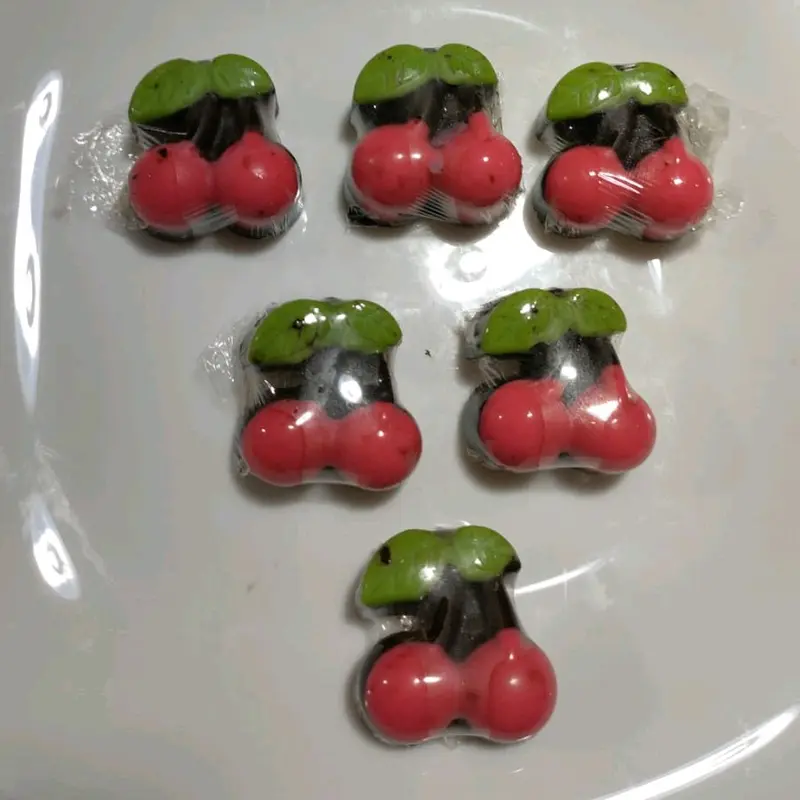 COKLAT BAR KARAKTER LUCU,COKLAT KARTUN BUAH, COKLAT WARNA WARNI, COKLAT KARAKTER 3 DIMENSI Bebas Susu 3