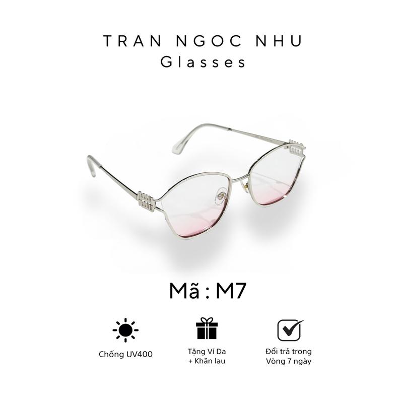 Mã M7 Mắt kính thời trang dành cho nam nữ có thể thay cận