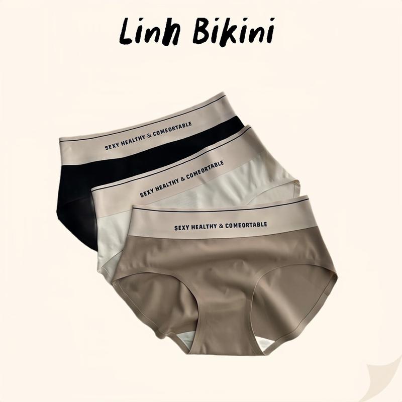 Combo 5 Quần Lót Nữ Đúc Su Tàng Hình Cạp Cao Chữ Sexy Healthy Thể Thao MQ03 Women