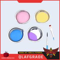 Gambar Paint Tray Hobby BEST metal corong - wadah mixing cat gundam thinner lacquer with spout - 1pc dari Wahkhilaf Kota Surabaya 3 Tokopedia