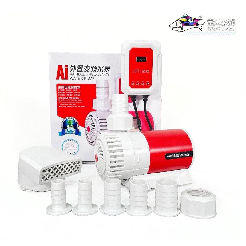 ￼Máy Bơm BAOYU BY-F Điều Khiển 12 Chế Độ Lưu Lượng Nước - Bơm Siêu Tiết Kiệm Điện Cho Bể Cá - BH 6 tháng của NSX