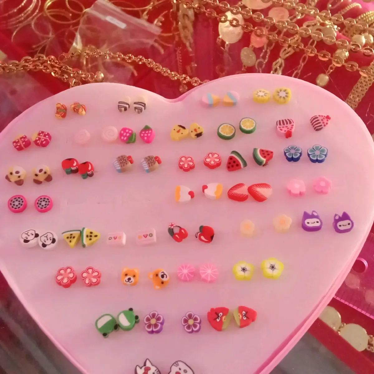 anting tusuk plastik