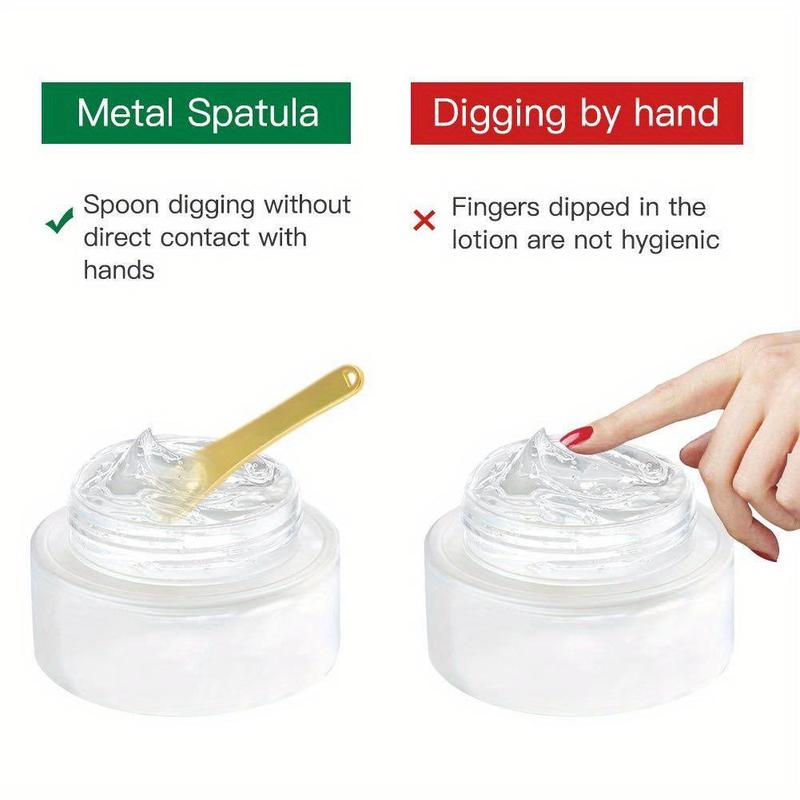 Reusable Makeup Spatula, 6 Counts/set Makeup Spatula, Makeup Spoon, Facial Skin Care Scraper, Face Mask Spoon, Cosmetic Tool for Women 3