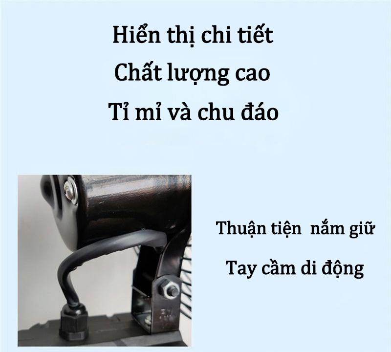 Product Introduction of Quạt Để Bàn Makita Nhật Bản,Quạt Tích Điện Di Động 10 Cell Sử,quạt 8 inch có,2 cấp độ gió-Chính Hãng 42