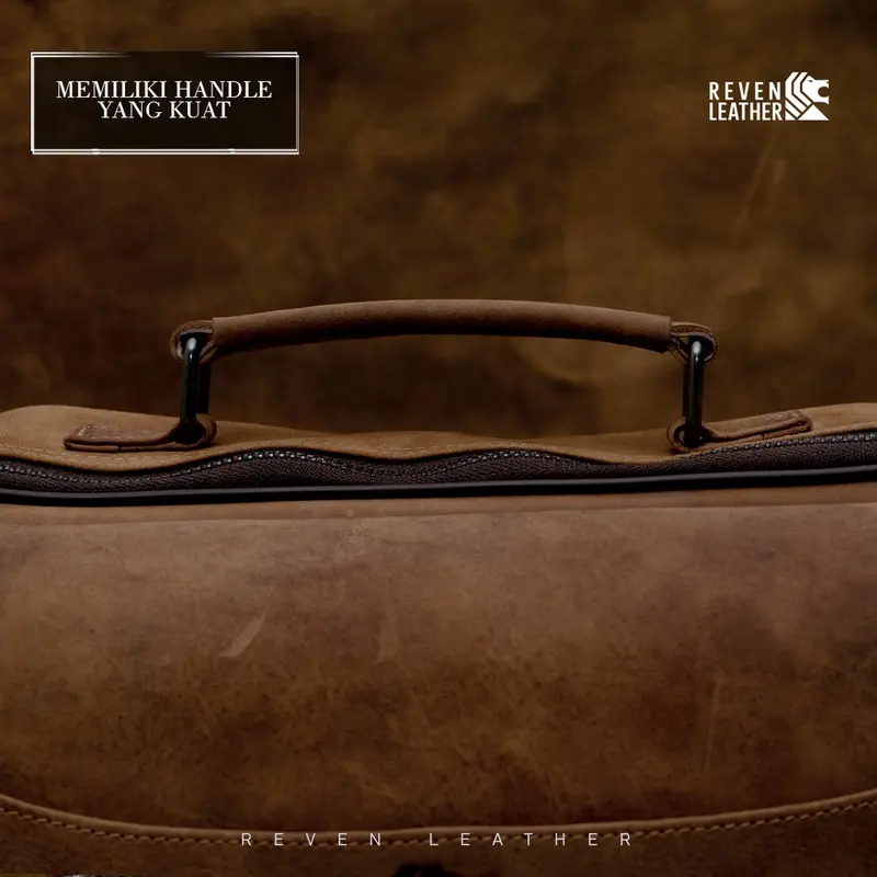 Win Leather - Bima Sling Bag Waistbag Cowok Tas Pinggang Bag, Pria Kulit Sapi Asli Slempang Original Premium Keren Terbaru 4