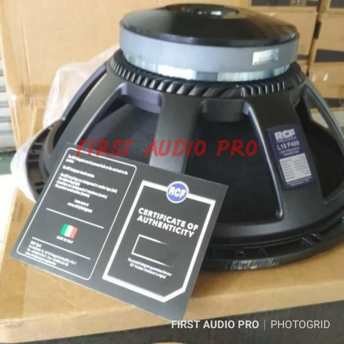 Woofer Professionale RCF L18P400 18 Pollici – 2000W Continui, Cono In Fibra Caricata