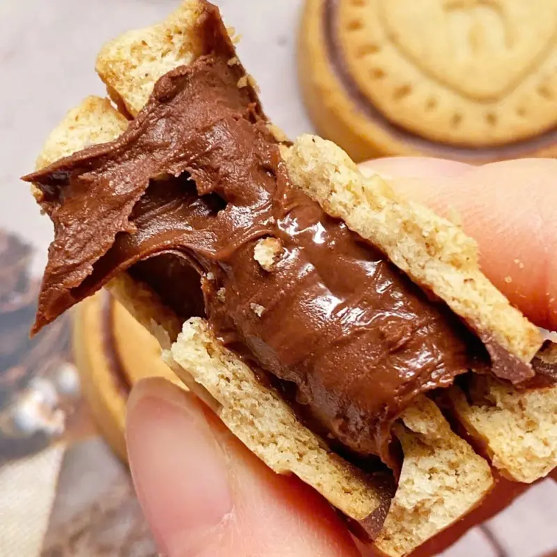 Bánh Nutella Biscuits 41.4G Ăn Vặt Chocolate Food Snack 2
