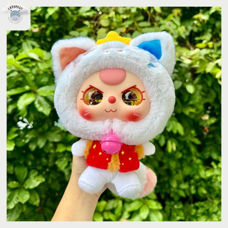 [lapupu311][CHÍNH HÃNG] - Baby Three Mèo Thần Tài, Lucky Cat | BB3 | Bé 3 | Baby3 - Đồ chơi Blind Box - Thú Bông - Toy - Zipper - Full Set