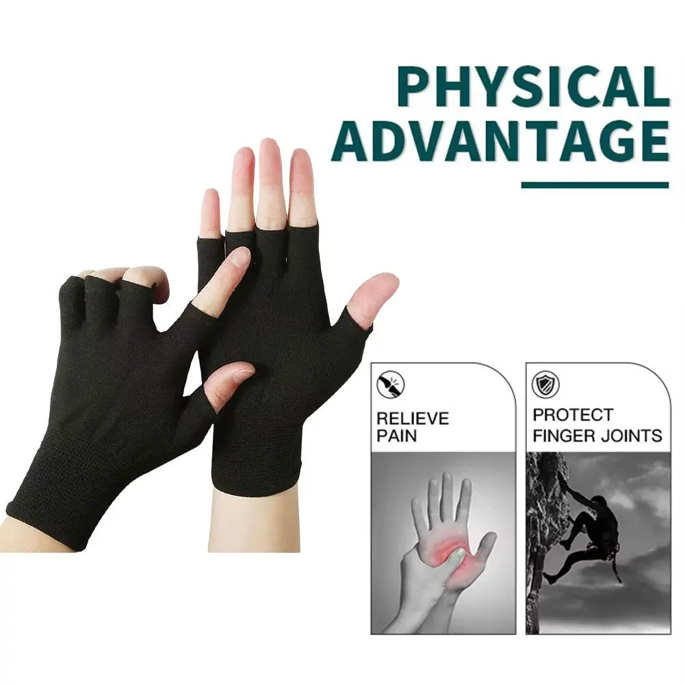 Outdoor Cycling Breathable All Finger Thin Sunscreen Gloves N0N6