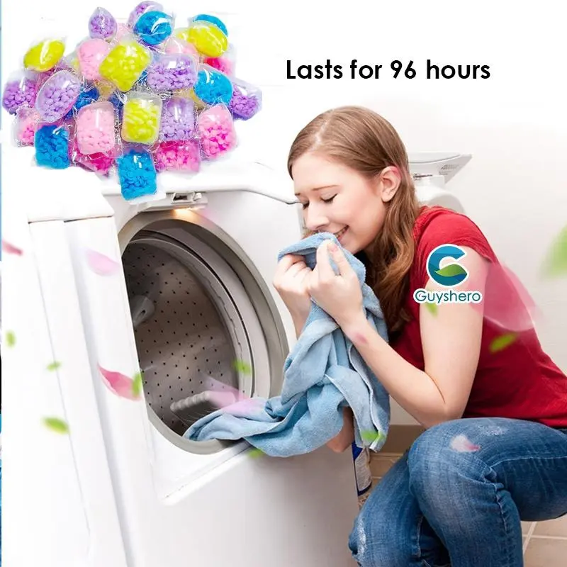 Laundrybeadsforaroma, pewangi manik, penggalak pewangi, tahan lama, pewangi, pelet pelembut