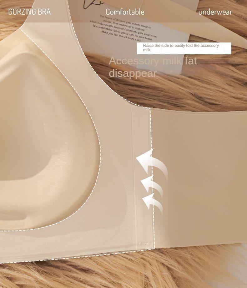 Product Introduction of Women's bra, sizes 34-40ABC CUP non-marking underwear, ladies anti-sagging, large chest show small chest, no steel ring sports gathered back, thin bra 7