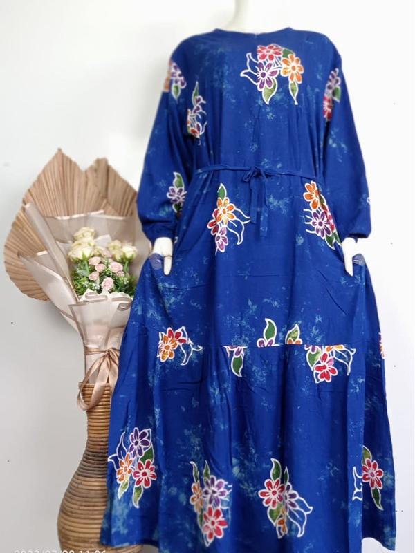 COD | Longdress Sunan Jumbo Busui Resleting Depan Cantik Terbaru 2024 Kekinian Bumil Gamis 3