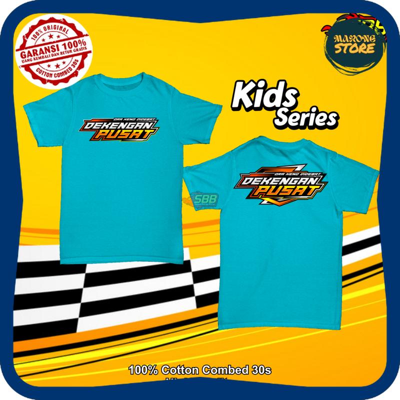 MaroneStore - Baju Kaos ANAK Katun Dekengan Pusat Viral New ST Kaos Anak Laki-laki Katun | Cotton Combed 30s 7