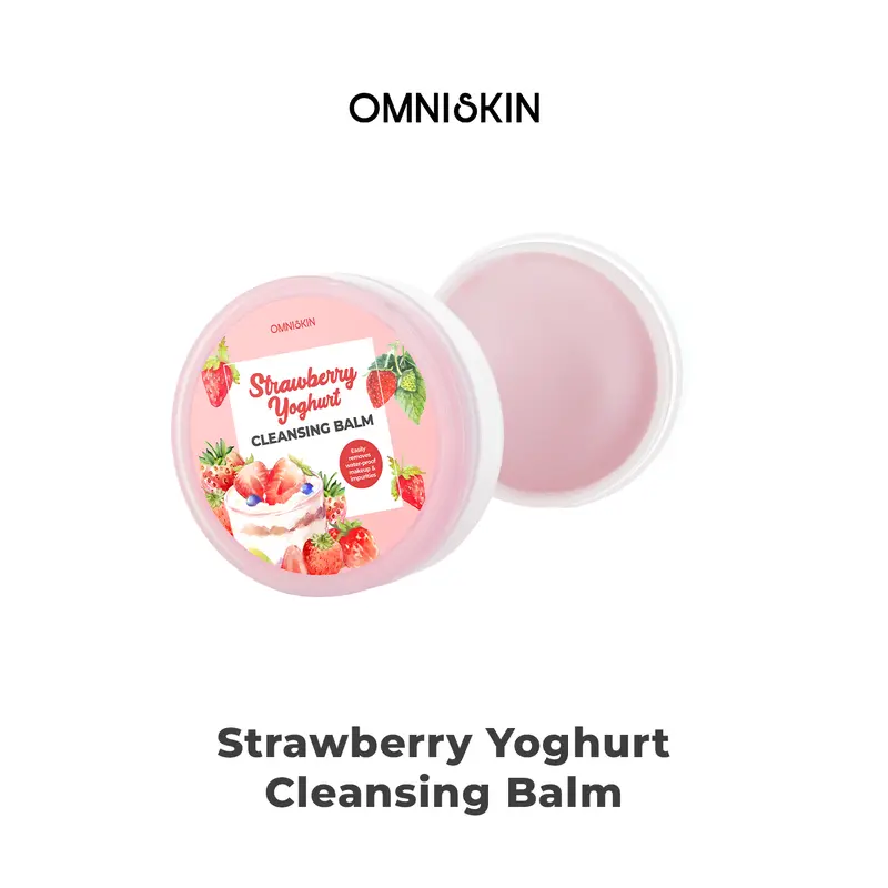 OMNISKIN - Mini Size Cleansing Balm Series 20gr - All Varian - Peach and Pore - Lavender Calm Pembersih Make Up 2