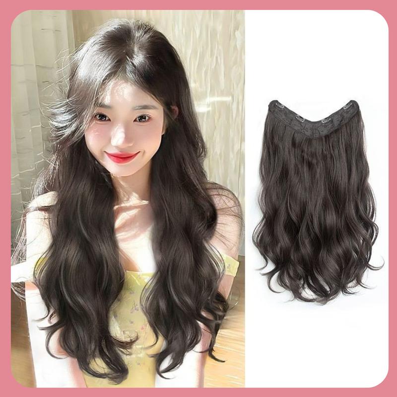 Tóc kẹp chữ U xoăn sóng xinh xắn KT11 tóc giả Wig