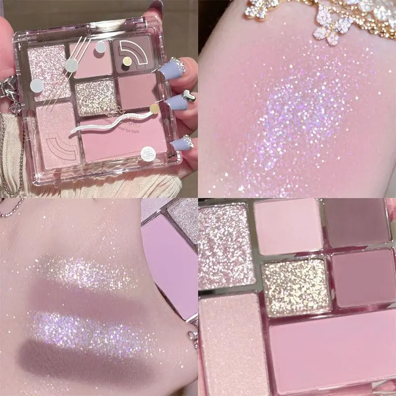 Eyeshadow Blush On Palette 7 Warna Tahan Air dan Tahan Lama 4