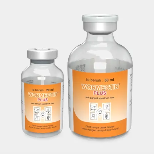 WORMECTIN Obat Scabies Suntik Injeksi Kutu Jamur Kucing Kelinci