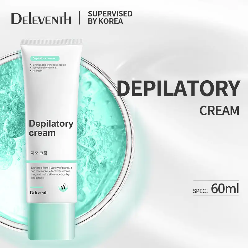 South Korea Deleventh Mild Depilatory Cream Shrink Pores Hand Hair Leg Hair Armpit Hair Removal for Men and Women Genuine Goods