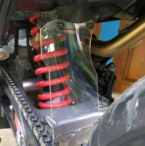 mudflap akrilik penahan lumpur crf Monoshock