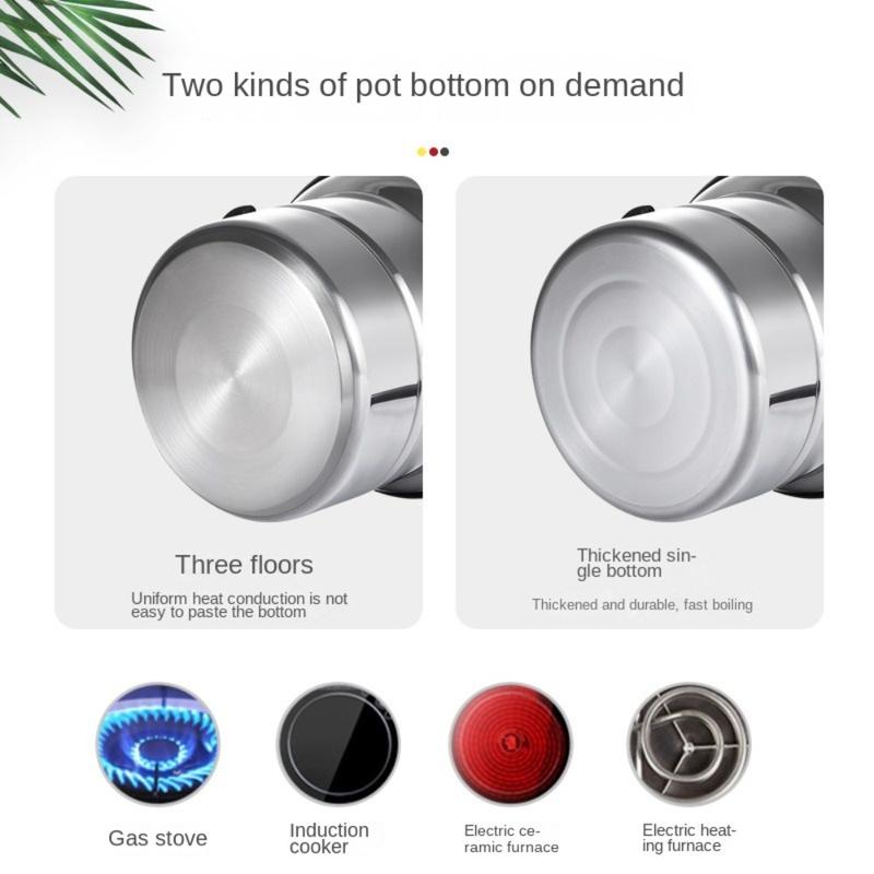 Product Introduction of toinof Multifunctional Stainless Steel Deep Fryer Pot with Strainer with Steaming Tray Saucepan Soup Pot Foldable with Pasta Colander Tempura Pot French Fries 19