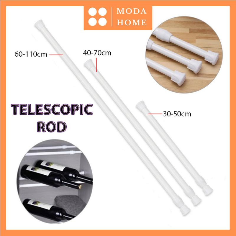 Moda Home Multifunctional Telescopic Rod Adjustable Curtain Rod ...