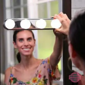 [ COD ] Spark Lampu Bohlam Make Up Studio Glow Super Bright Terang Cahaya Pencahayaan Kaca Mirror - NJ07004