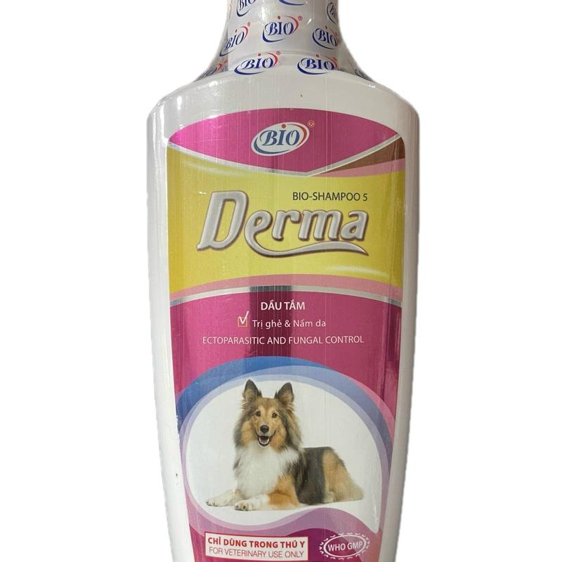 Sữa tắm dầu tắm trị ghẻ và nấm da Bio Derma cho chó chai 200ml