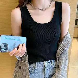 STANDAR DAN JUMBO Singlet Wanita / Tangtop premium Wanita / Tanktop Rib Polos / Tank Top Tali Kecil