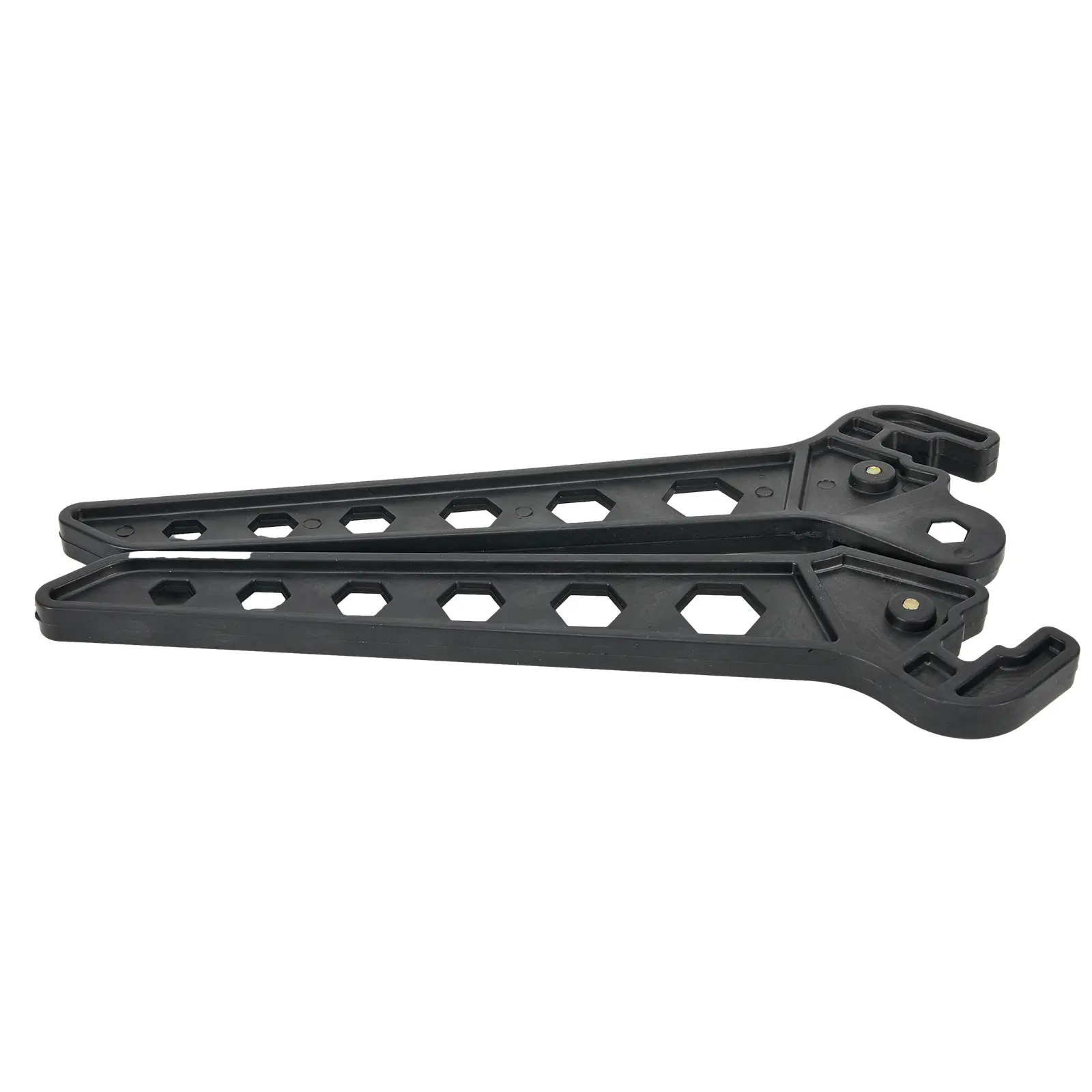 Figure Eight Bow Stand Black Folding Holder Kick Rack Support Spring Design High Performance High Quality Brand New