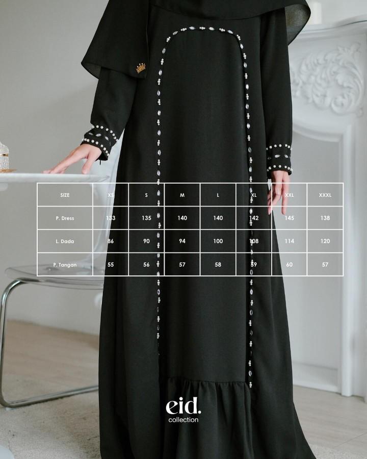 Product Introduction of Nurra abaya ORI Kazami / abaya gamis dress busui wudhu friendy matt diamond italiano 0