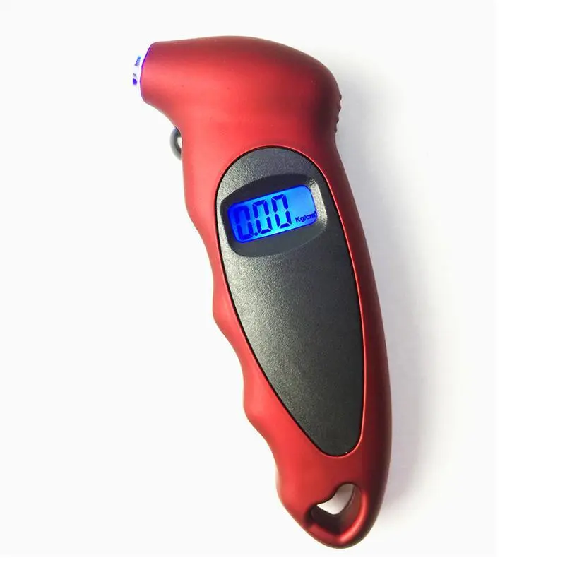 Car Tire Pressure Gauge, LCD Display Digital Tire Pressure Monitoring Meter, High-precision Digital Tire Pressure Gauge