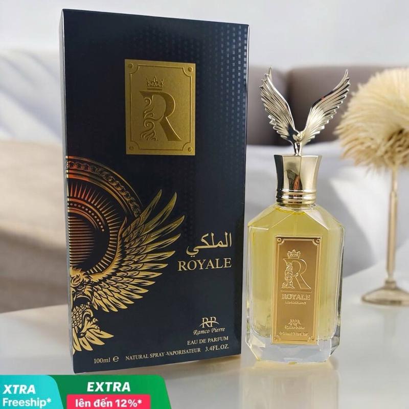 B107 - NƯỚC HOA NAM ĐUBAI ĐẠI BÀNG R0YALE ĐEN 100ml Perfume Cosmetic