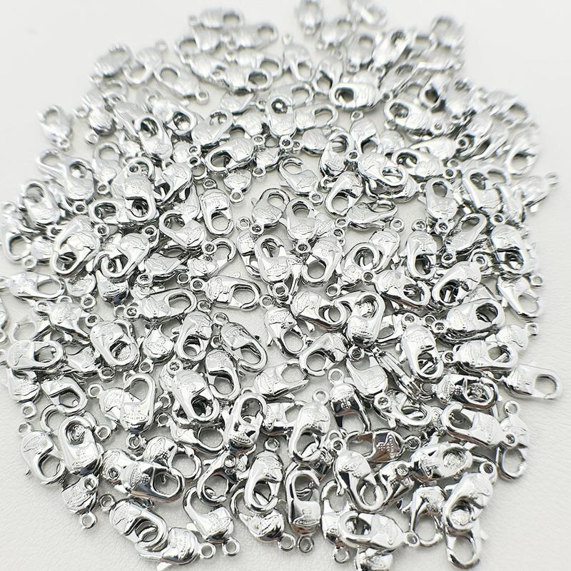 Product Introduction of Yijia Brass Jewelry Clasp West Queen Electroplated Clasp DIY Bracelet Necklace Internet Celebrity New Clasp Accessories Finished Product 1