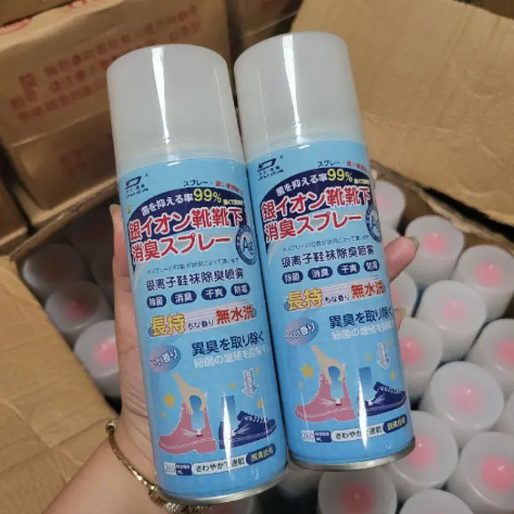 Xịt Khử Mùi Hôi Chân Nhật Bản Diệt Khuẩn Mát Lạnh 260ml Nam 5