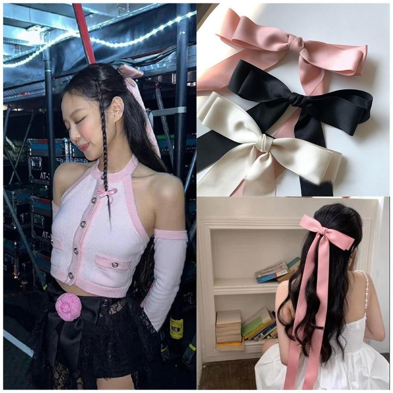  Kẹp Tóc Nơ Dài Jenny Cùng Phong Cách Kẹp Tóc Ruy Băng Lụa Phong Cách Múa Ba Lê Thời Trang Ngọt Ngào Phụ Kiện Cài Tóc Cho Phụ Nữ Và Trẻ Em Gái 