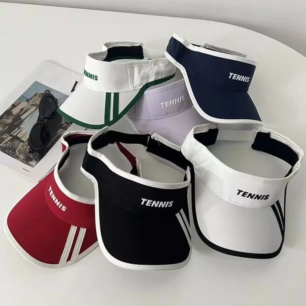 Mũ Tennis, Bộ Sưu Tập Mùa Hè Mới, Có Thể Điều Chỉnh, Phong Cách Ngọt Ngào, Chống Nắng, Chống Tia UV, Thích Hợp Cho Thể Thao, Hợp Xu hướng, Chống Nắng, Mũ
