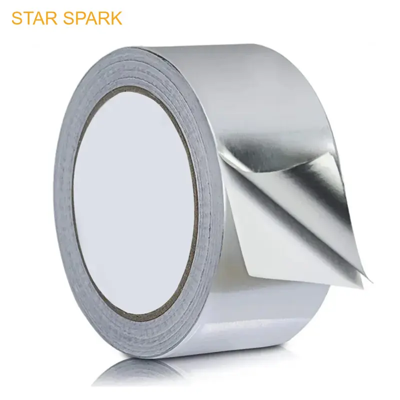 High-Temperature Aluminum Foil Tape – Adhesive Sealing, Heat Insulation & Leak-Proof Repair for Pipes