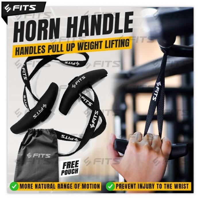 SFIDN FITS Horn Handle | Grip Fitness | Handles Pull Up Weight Lifting 1