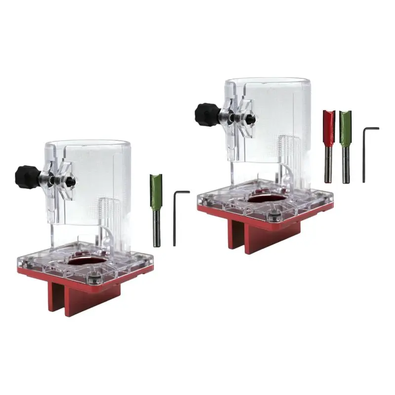 Đầu Nối Bộ Định Tuyến Cầm Tay 2 Trong 1, Định Vị Cắt Gỗ Và Chèn, Dễ Dàng Lắp Đặt 3