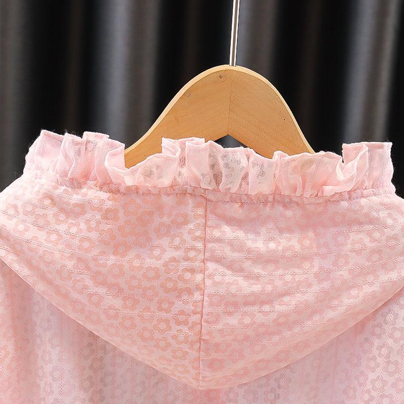 Product Introduction of Quần Áo Chống Nắng Cho Em Bé Hàng Mới Về Mùa Hè, Chắn Gió Mỏng, Thoáng Khí, Dành Cho Bé Gái Và Bé Gái, Áo Khoác Phong Cách Công Chúa 17
