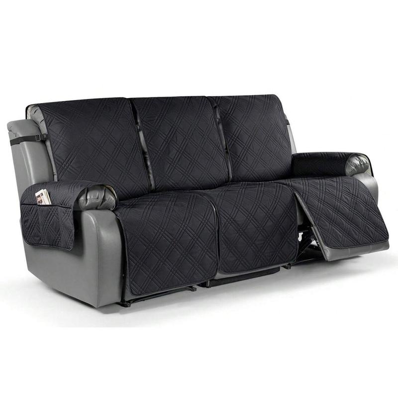 Product Introduction of Recliner Chair Cover, 3 Counts/set Washable Recliner Slipcover with Pocket, Non-slip Recliner Cover, Sofa Protector for Recliner Chair & Pet Furniture, Summer Essentials 6