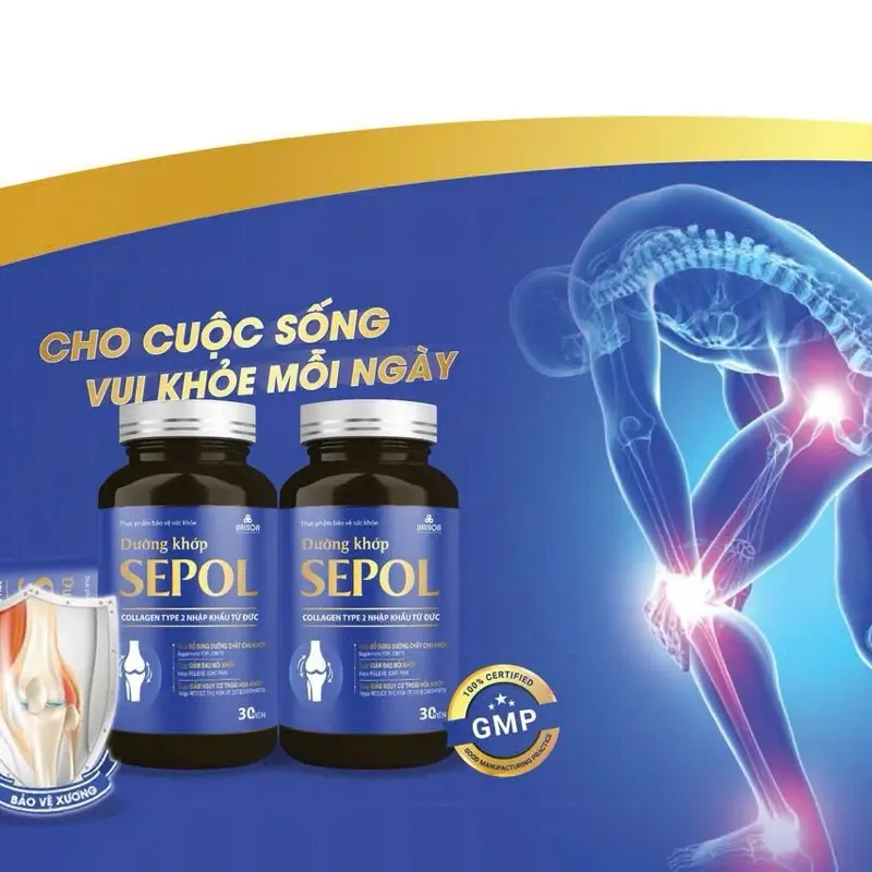 Dưỡng khớp Sepol hộp 30 viên