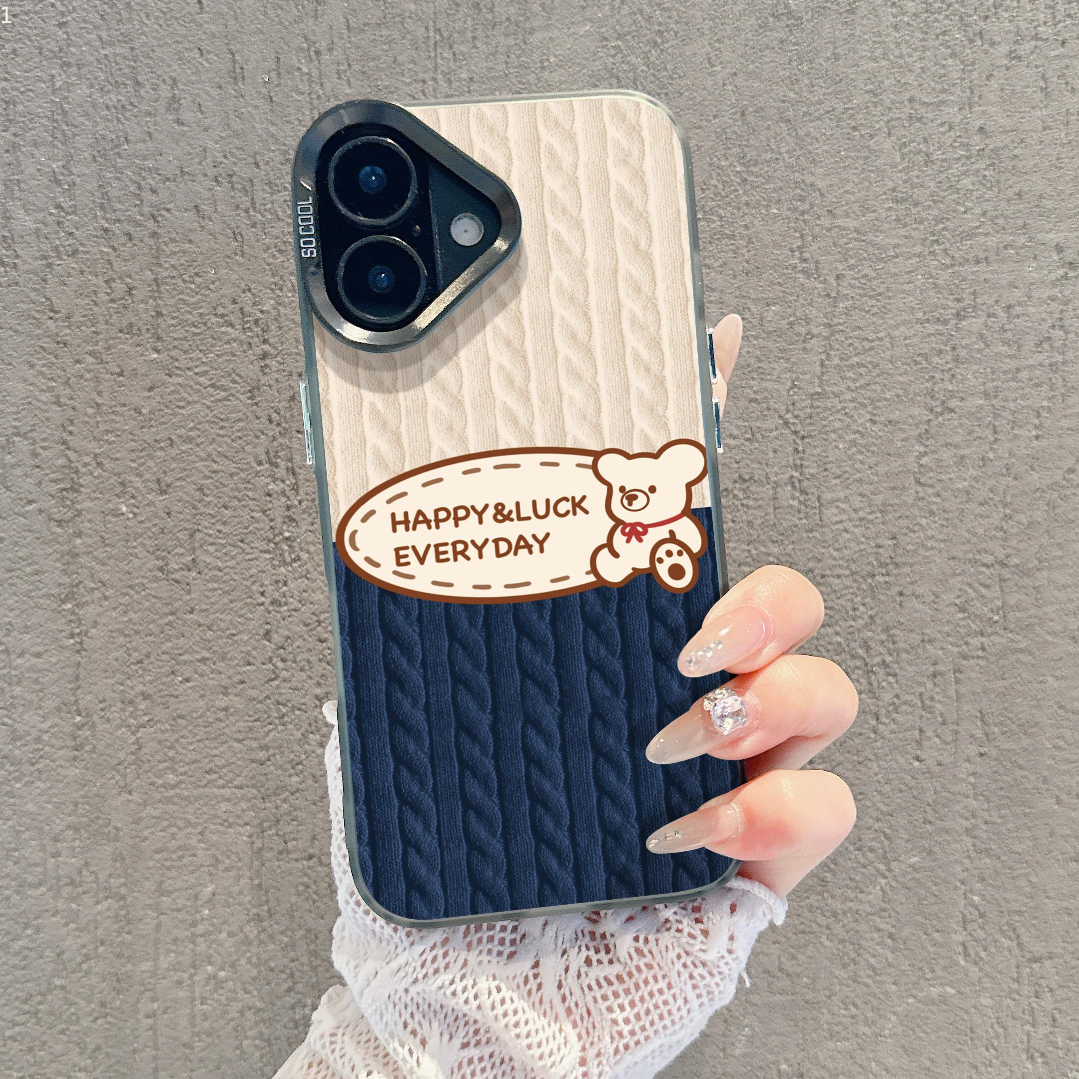 Untuk iPhone Samsung OPPO vivo Xiaomi Redmi Realme case RLTH3527CYK&2528+Aa