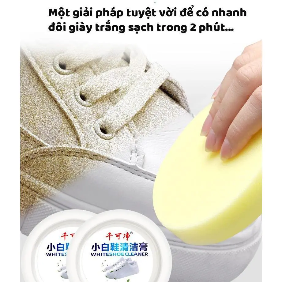 Combo 3 Hũ Sáp Vệ Sinh Giày Đa Năng, Làm Sạch Mọi Loại Giày Siêu Tốc, An Toàn, Tiện Lợi, Giá Tốt Nhất 2025